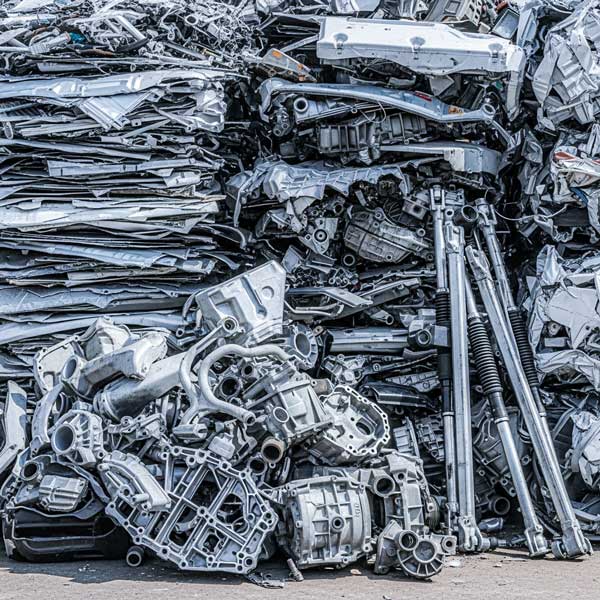 Aluminium Schrott - sortiert und gemischt